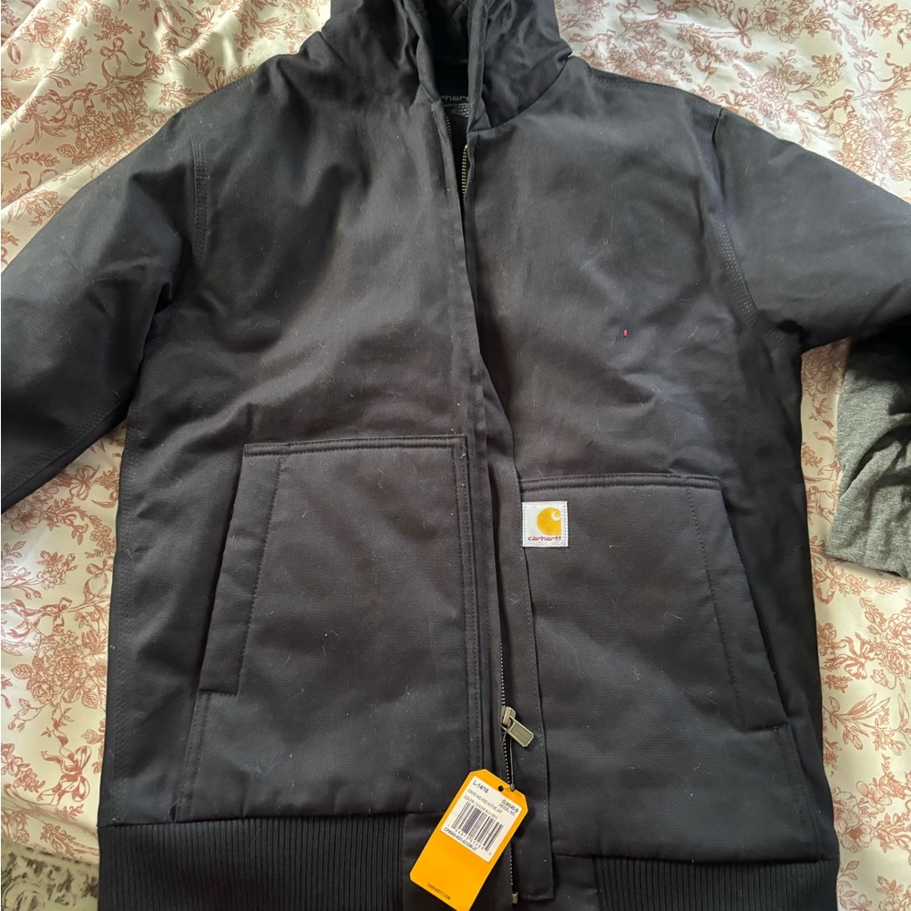 Carhartt Black Hooded Jacket